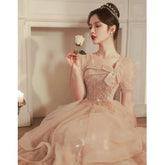 BXOXO Robe de soiree New Square Collar Slim Dress Women Wedding Elegant Evening Dresses Formal Party Dress Prom dresses Luxury Dress